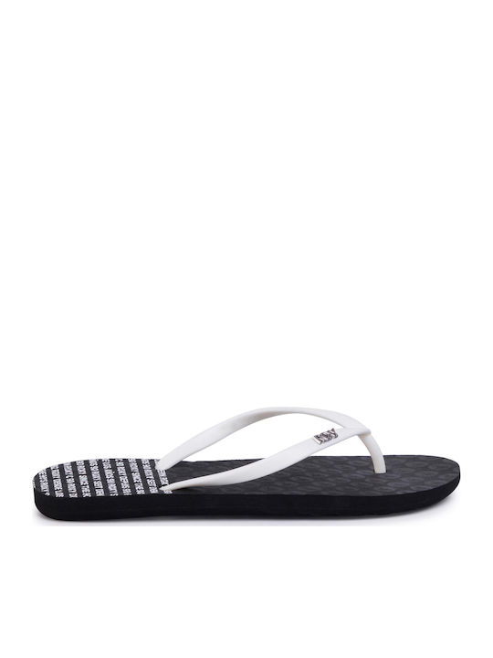 Roxy Viva Stamp II Women's Flip Flops White