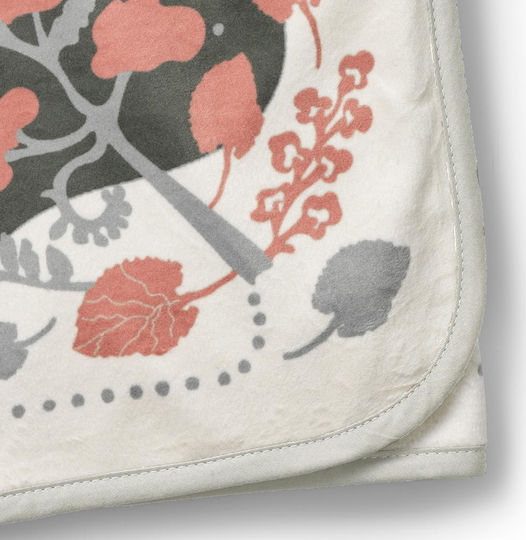Elodie Details Одеяло Детски пелени за пелени Rebel Poodle Флийс Бежов 70x100см.
