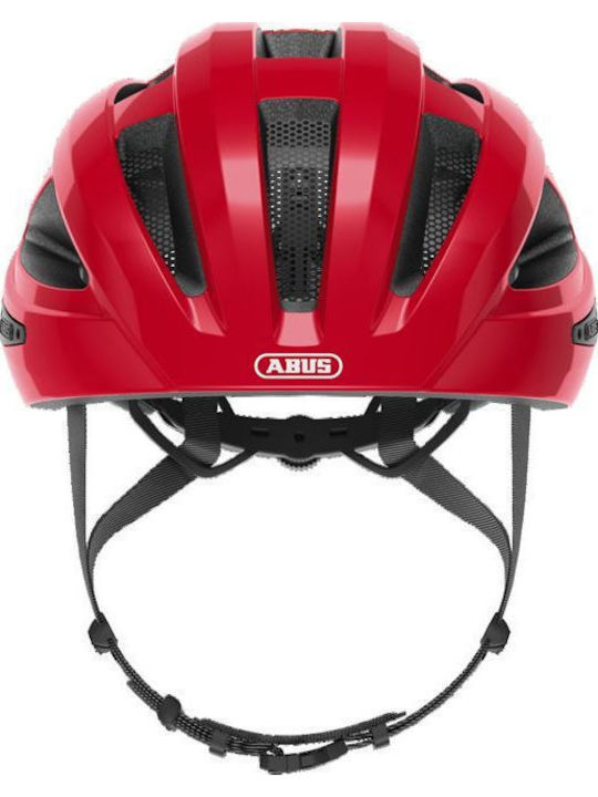 Abus Macator Bicycle Helmet Road / Mountain Blaze Red