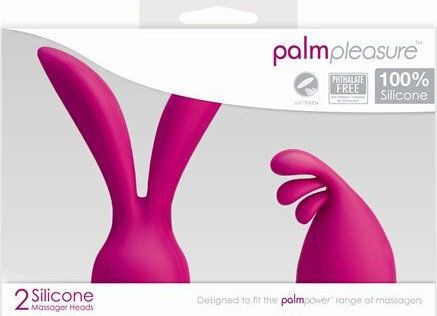 BMS Factory PalmPleasure Head Attachments Cap pentru Vibrator 6cm Roz