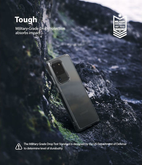 Ringke Fusion Back Cover Σιλικόνης 2mm Διάφανο (Galaxy S20 Ultra)