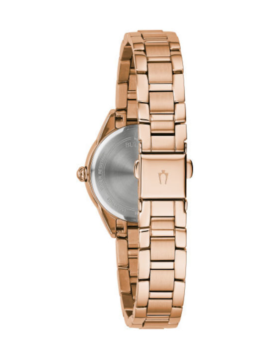 Bulova Sutton Ρολόι Μπαταρίας με Μεταλλικό Μπρασελέ Bulova Sutton Ρολόι Μπαταρίας με Μεταλλικό Μπρασελέ
