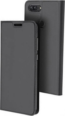 Dux Ducis Skin Pro Carte Piele artificială Negru (Honor 9 Lite) 101706163A