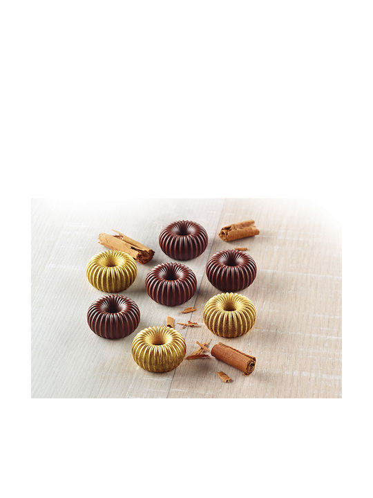 Silikomart Choco Crown SCG49 Formă de Patiserie Bomboane de Ciocolată din Silicon 11 Locuri 1buc