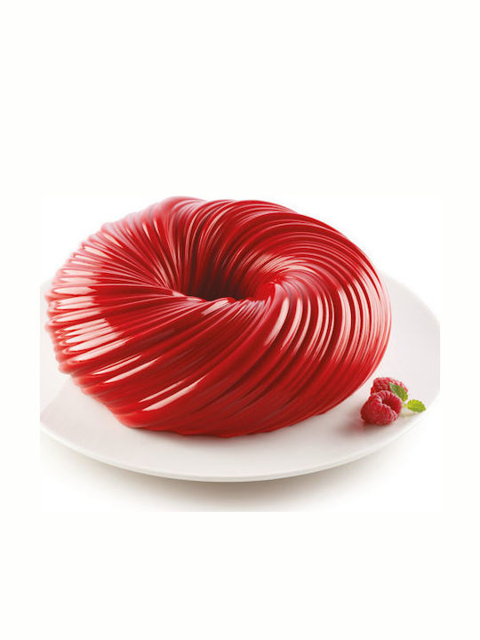 Silikomart No Coating Silicone Cake Baking Pan Intreccio 21x21cm