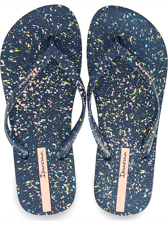 Ipanema Splash Women's Flip Flops Navy Blue