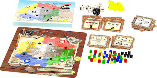 Настолна игра SteamRollers за 1-5 играчи 10+ години (EN) Stronghold Games