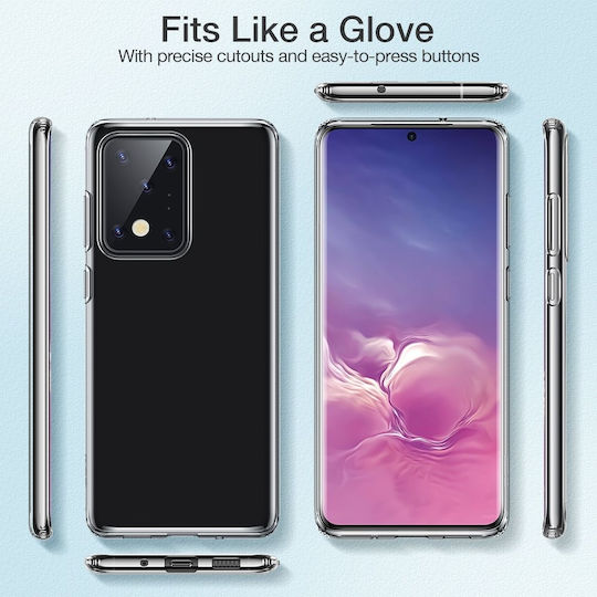 ESR Essential Back Cover Silicon 0.75mm Transparent (Galaxy S20 Ultra)