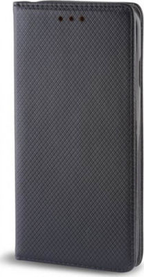 Forever Smart Magnet Synthetic Leather Book Black (Huawei P10 Lite)