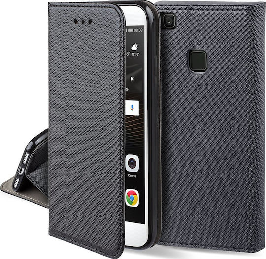 Forever Smart Magnet Book Synthetic Leather 2mm Black (Huawei P10 Lite)