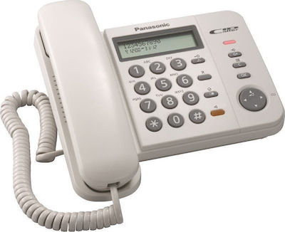 Panasonic KX-TS580 Office Corded Phone White