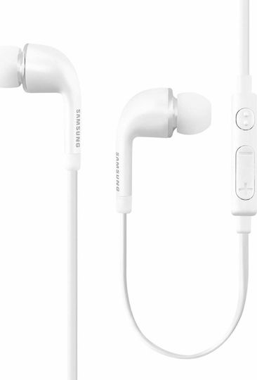Samsung HS3303 Bulk In-ear Handsfree με Βύσμα 3.5mm Λευκό