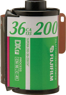 Fujifilm Color Negative Fujicolor C200 Ρολό Φιλμ 35mm (36 Exposures)