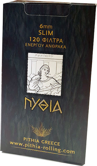 Pythia Activated Carbon Rolling Filter Tips
