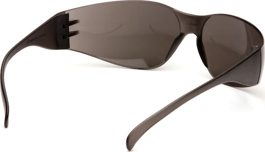 Pyramex Safety Intruder Gray Anti-Fog Safety Glasses for Protection with Gray Lenses 1pcs