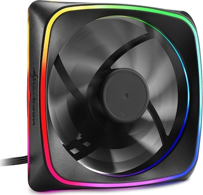 Sharkoon Shark Lights RGB 120mm 3-Pin Case Fan