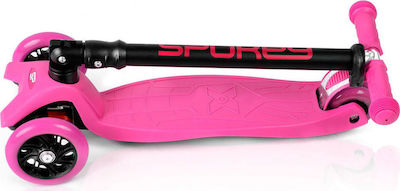 Spokey Kinderroller Klappbar Plier 3-Rad Rosa