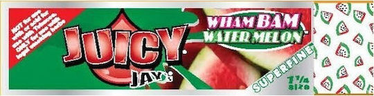 Juicy Jays Superfine Wham Bam Watermelon Листчета за свиване на цигари 1+1/4 32 листове 1бр