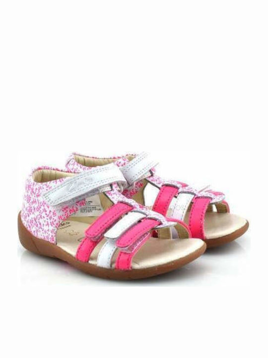 Clarks Kids' Sandals Kiani Glo Anatomic Pink