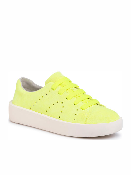 Camper Courb Damen Sneakers Gelb