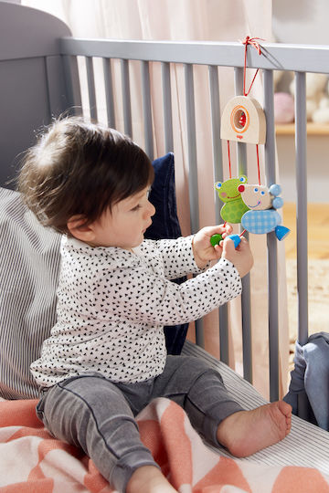 Haba Pendant Toy for Crib and Stroller Dangling Figure Dangling Duo for 6++ Months