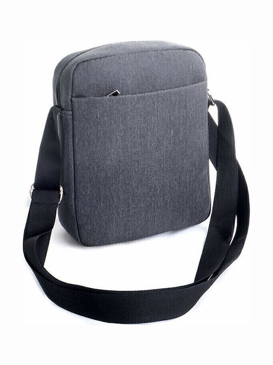 Herrentasche Schulter / Crossbody Schwarz