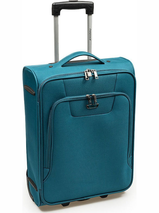 Diplomat ZC980 Cabin Travel Suitcase Fabric Turquoise with 2 Wheels Height 55cm ZC980