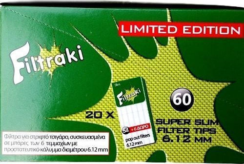 Filtraki Slim 60 Φιλτράκια 20τμχ