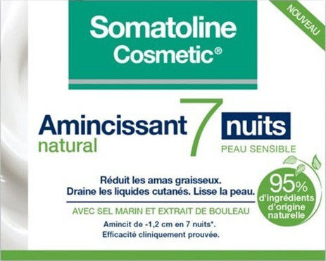 Somatoline Cosmetic Slimming 7 Nights Natural Крем за Отслабване Целулит и Задържане на Течности 400ml