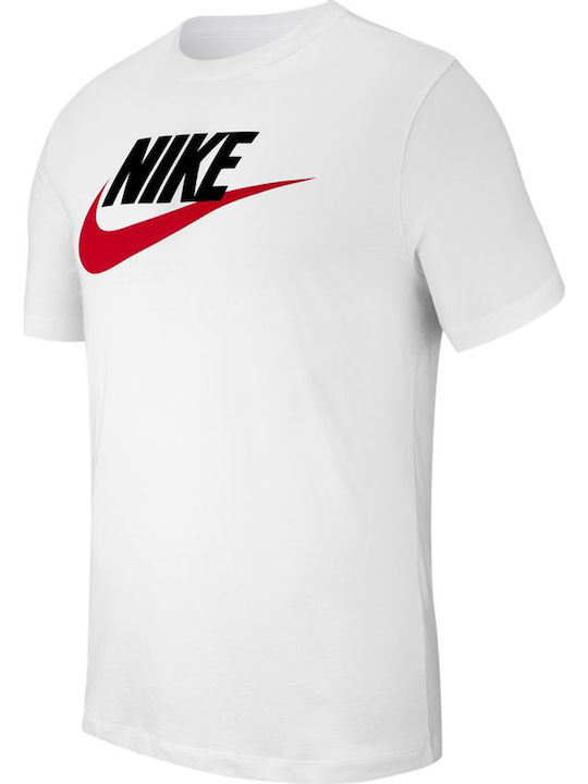 Nike Icon Futura Sportliches T-Shirt Weiß
