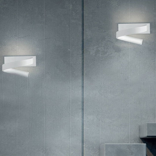Ondaluce Nastro Modern Lumină de Perete cu LED Integrat și Lumină Alb Cald 24x20x25cm