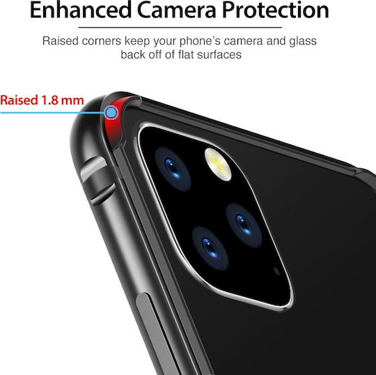 ESR Edge Guard Aluminum Bumper Metalic Negru (iPhone 11 Pro)