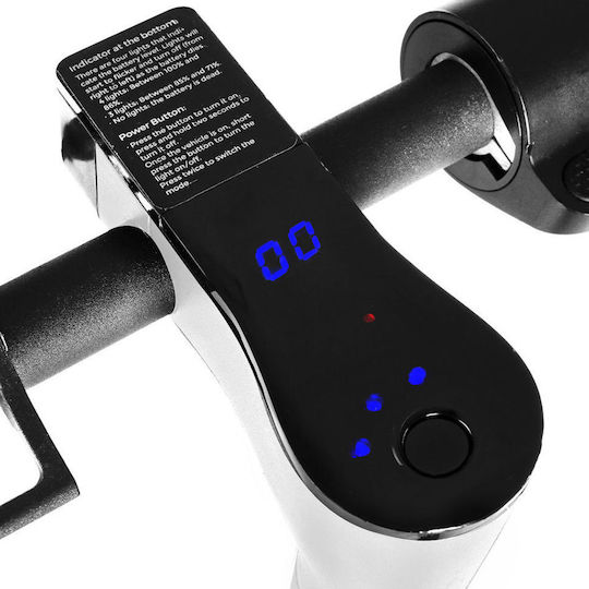 Spokey Torch Ηλεκτρικό Πατίνι με 25km/h Max Ταχύτητα και 25km Αυτονομία σε Λευκό Χρώμα