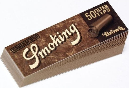 Smoking Kegelspitze Braun 50 x 50 Stück