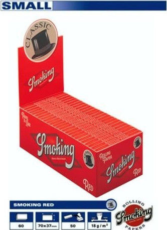 Smoking Classic Χαρτάκια Στριφτού Τσιγάρου 60 φύλλα 50τμχ