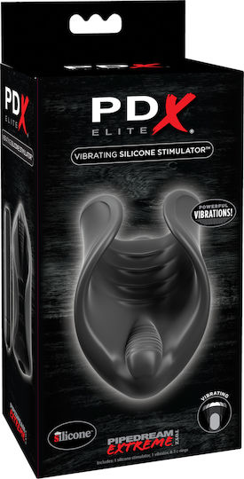 Pipedream PDX elite Vibrating Silicone Stimulator Masturbator mit Vibration RD500 1Stück