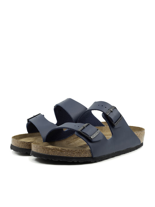 Arizona Soft Footbed Birko-Flor Men's Sandals Blue Regular Fit