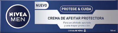 Nivea Men Protect & Care Cremă de Bărbierit cu Aloe 100ml