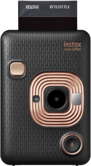 Fujifilm Instax Mini LiPlay Instant Camera Elegant Black