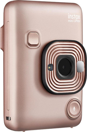 Fujifilm Instax Mini LiPlay Instant Camera Blush Gold