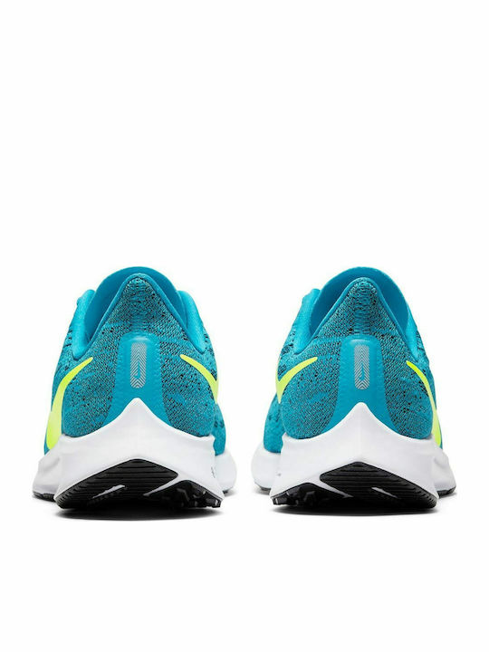 Αθλητικά Παιδικά Παπούτσια Running Air Zoom Pegasus 36 Laser Blue / Lemon Venom / Black