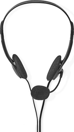 Nedis On Ear Multimedia Headphone with Microphone 3.5mm Jack CHST100BK