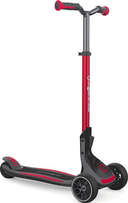 Globber Kids 3-Wheel Foldable Scooter Ultimum for 5+ years Red