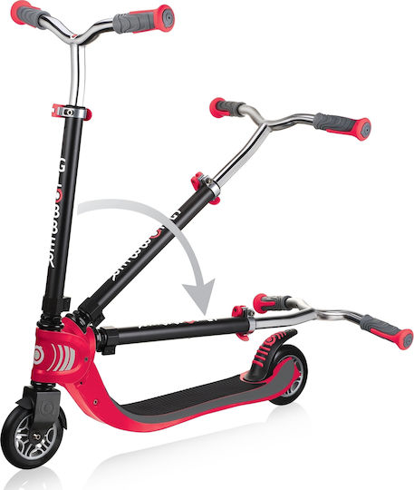 Globber Детско Скейтборд Сгъваемо Foldable Flow 125 С 2 Колела За 6+ Години Червено