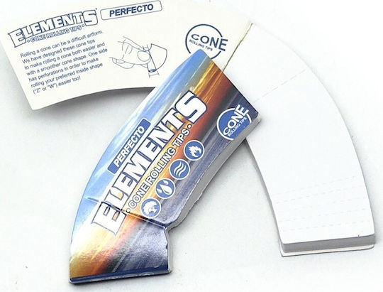 Elements Vârfuri Conice Perfecto Albe 24 x 32 Bucăți