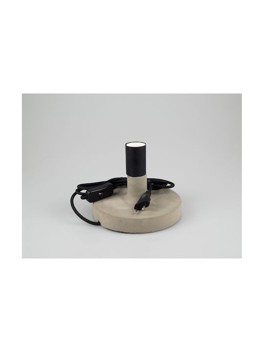 V-TAC Concrete Vintage Table Lamp for Socket E27 with Gray Base