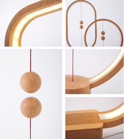 Allocacoc Decorative Lighting Heng Balance Lamp Ellipse LED Warm White 3500K 20cm
