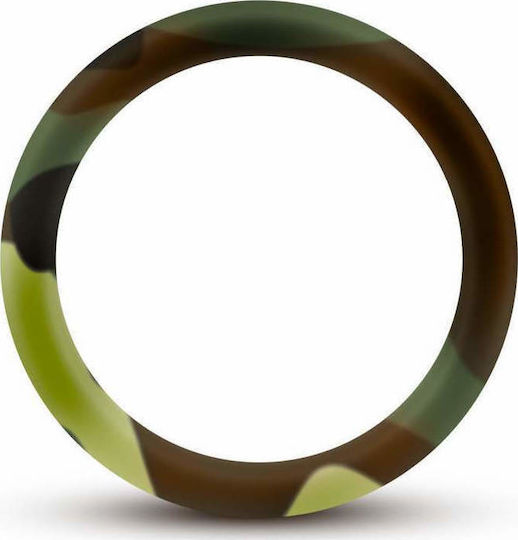 Blush Performance Silicone Camo Cock Ring 3.8cm Green Camouflage