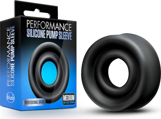 Blush Performance Silicone Pump Sleeve Medium Резервни части и аксесоари Черен BL-010225