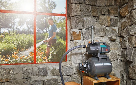 Gardena 3000/4 Single Stage Single Phase Water Pressure Pump with 19 Litre Container 600W